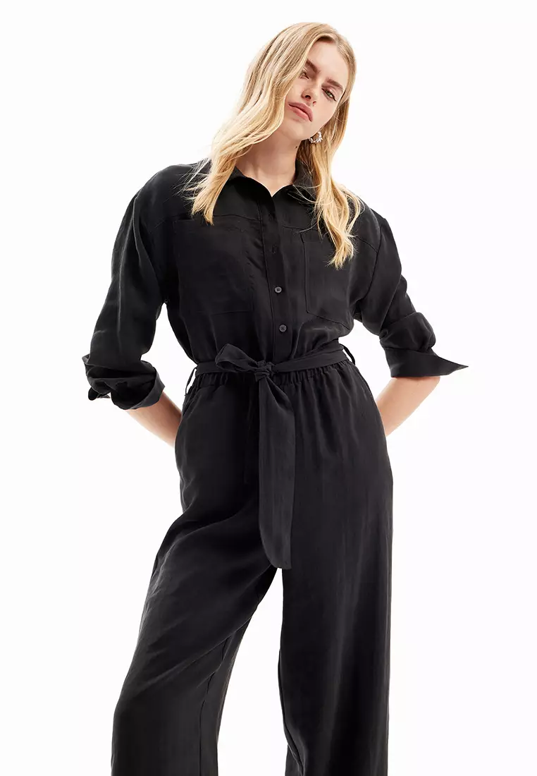 Desigual Woman Plain boilersuit.