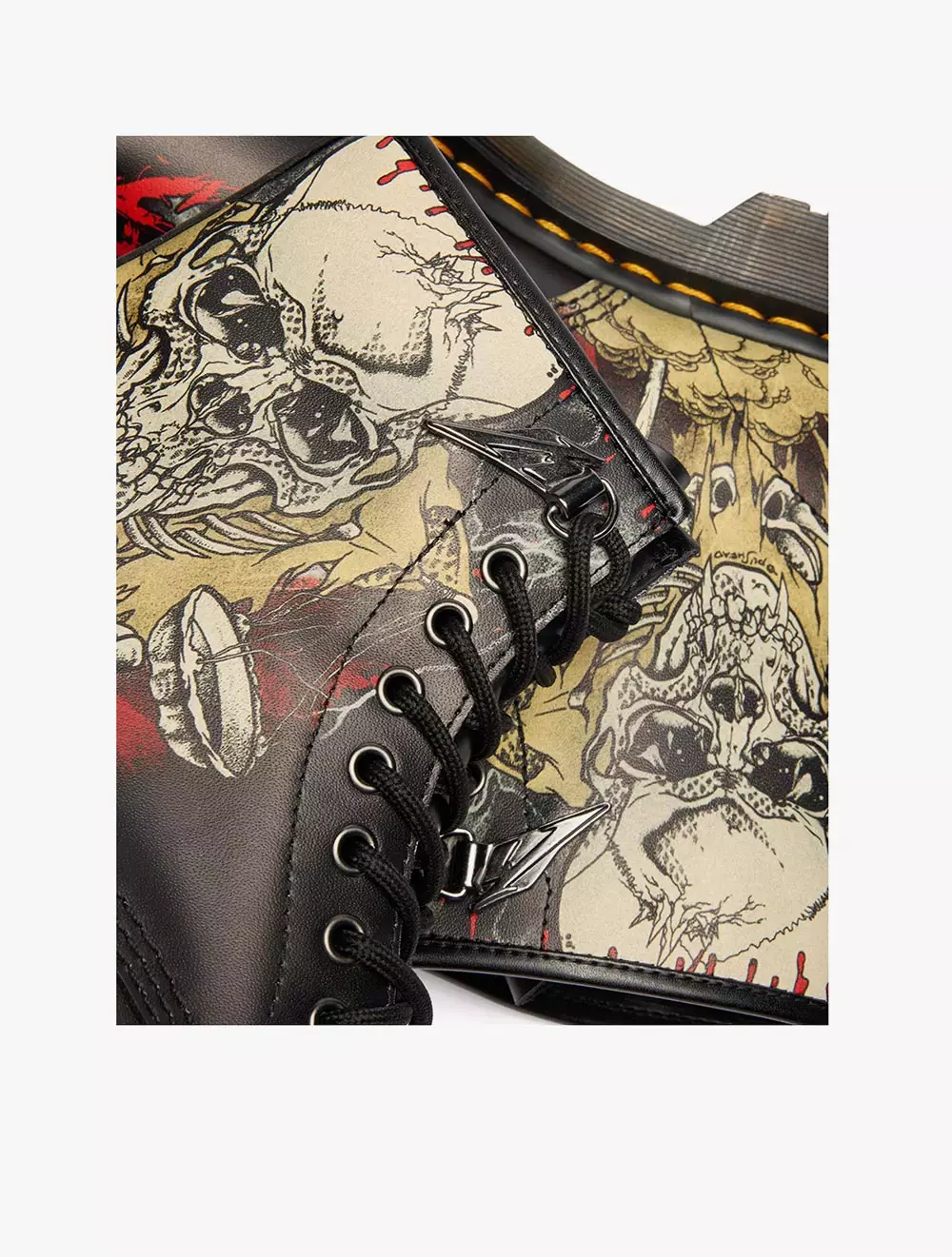 Jual Dr. Martens Dr. Martens 1460 Metallica Skull Flower 8 Eye