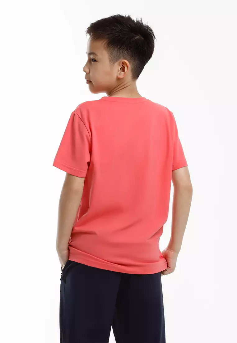 Forest Kids Unisex Premium Soft-Touch Cotton Regular Fit Round Neck T-Shirt - FK82001-53DkPink
