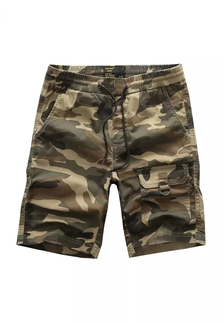 Buy Twenty Eight Shoes VANSA Men's Casual Camouflage Cargo Shorts VCM ...