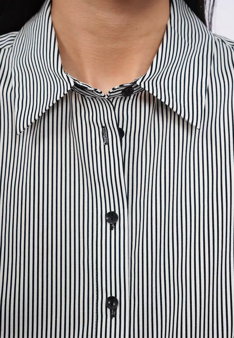 Regular Fit Short Sleeve Stripe Shirt