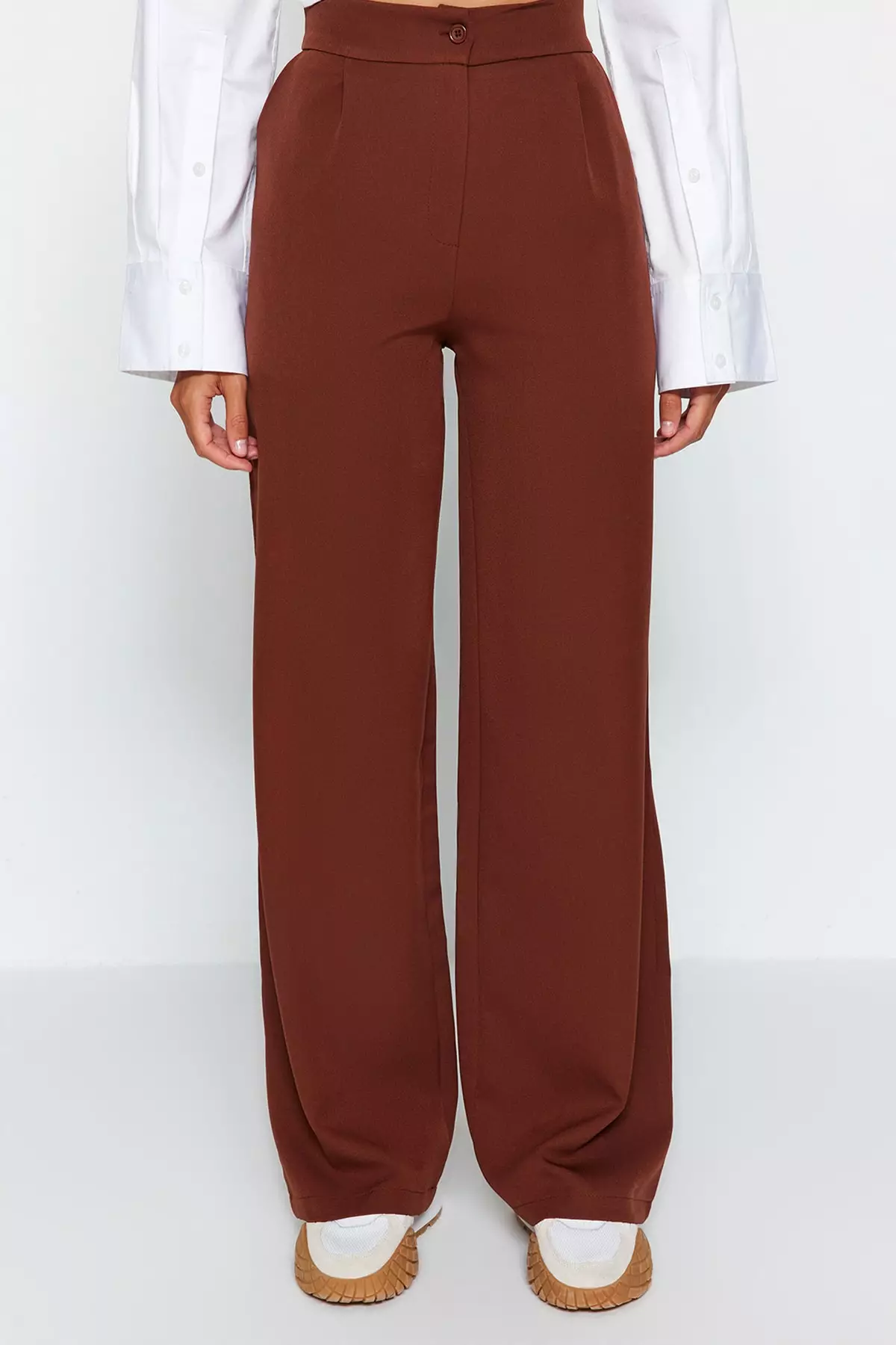 Casual Wide-Leg Pants