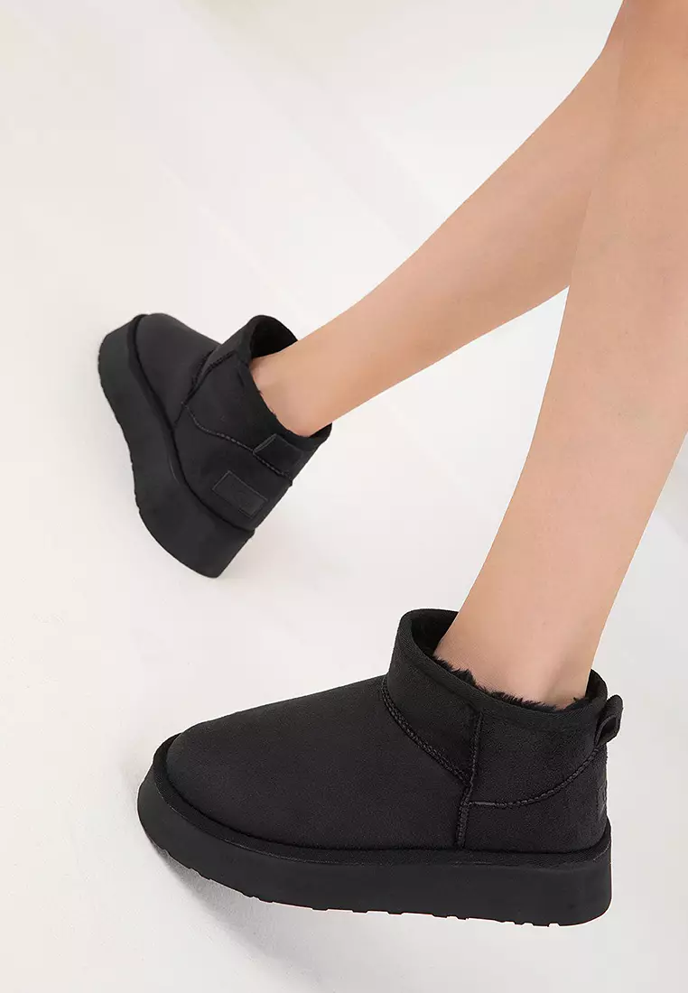 Round Toe Ankle Boots