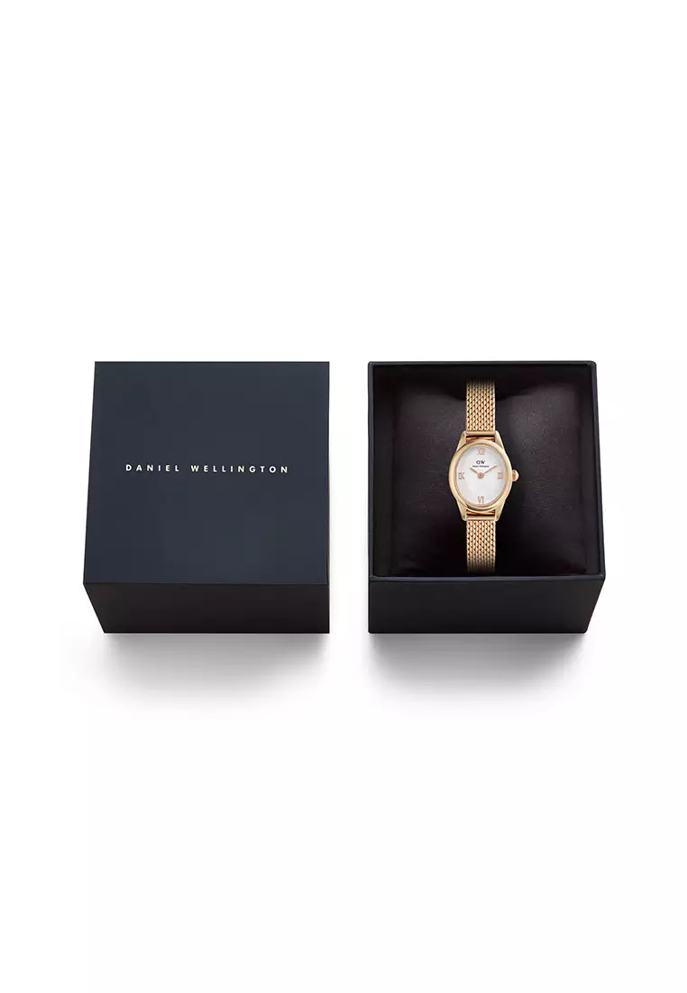 Ophelia Mini Mesh White Rose Gold - Women Watch stainless steel watch DW Official Authentic Original