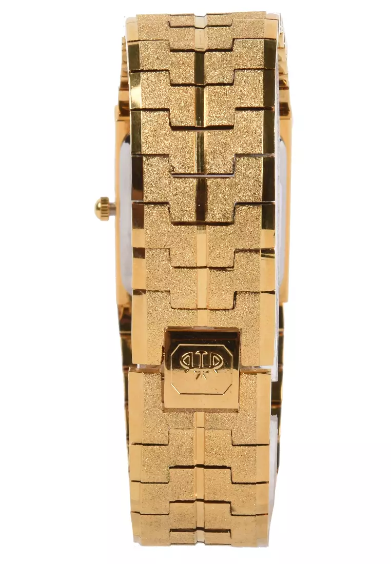 Jam Tangan Wanita - Gold - Stainless Steel Bracelet - 571M-A