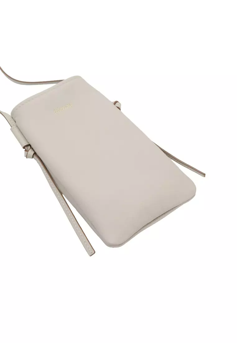 Strap Phone Pouch - Cream Beige