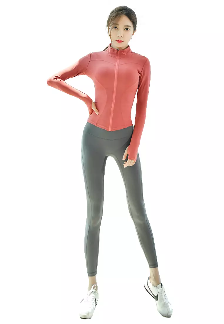 (3PCS) Quick Dry Running Fitness Yoga Dance Set (Tops+Bra+Bottoms)