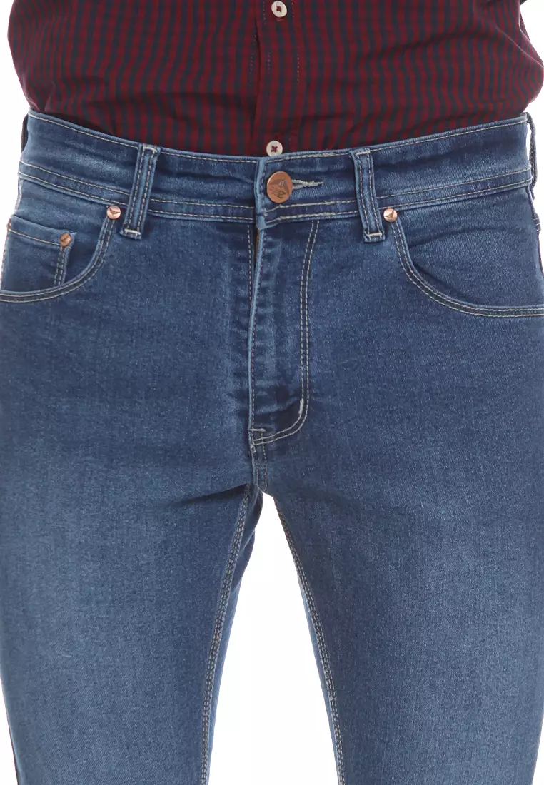 Slim Fit Jeans FLamingo Mid Blue JS1917