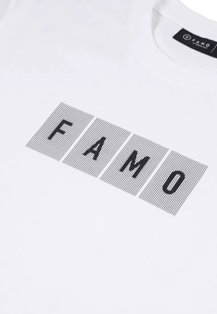Famo Men's T-Shirt Short Sleeve Cotton Regular Fit OL-C220324