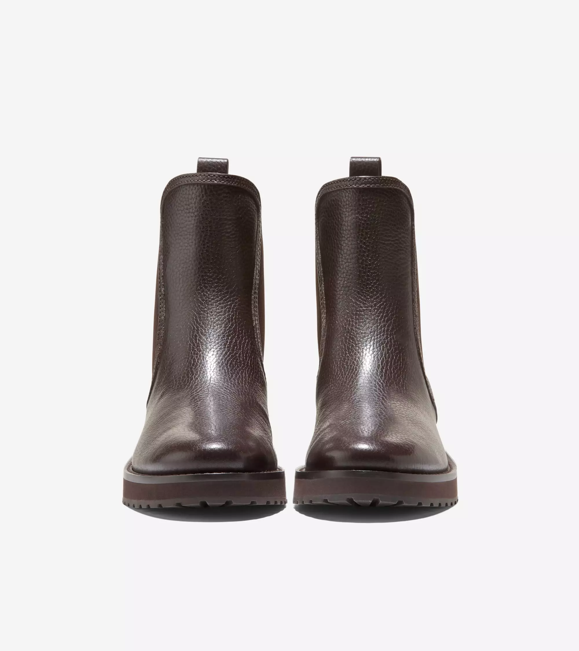 Cole Haan Women Lyndon Waterproof Chelsea Booties - Sepatu Wanita (Brown)