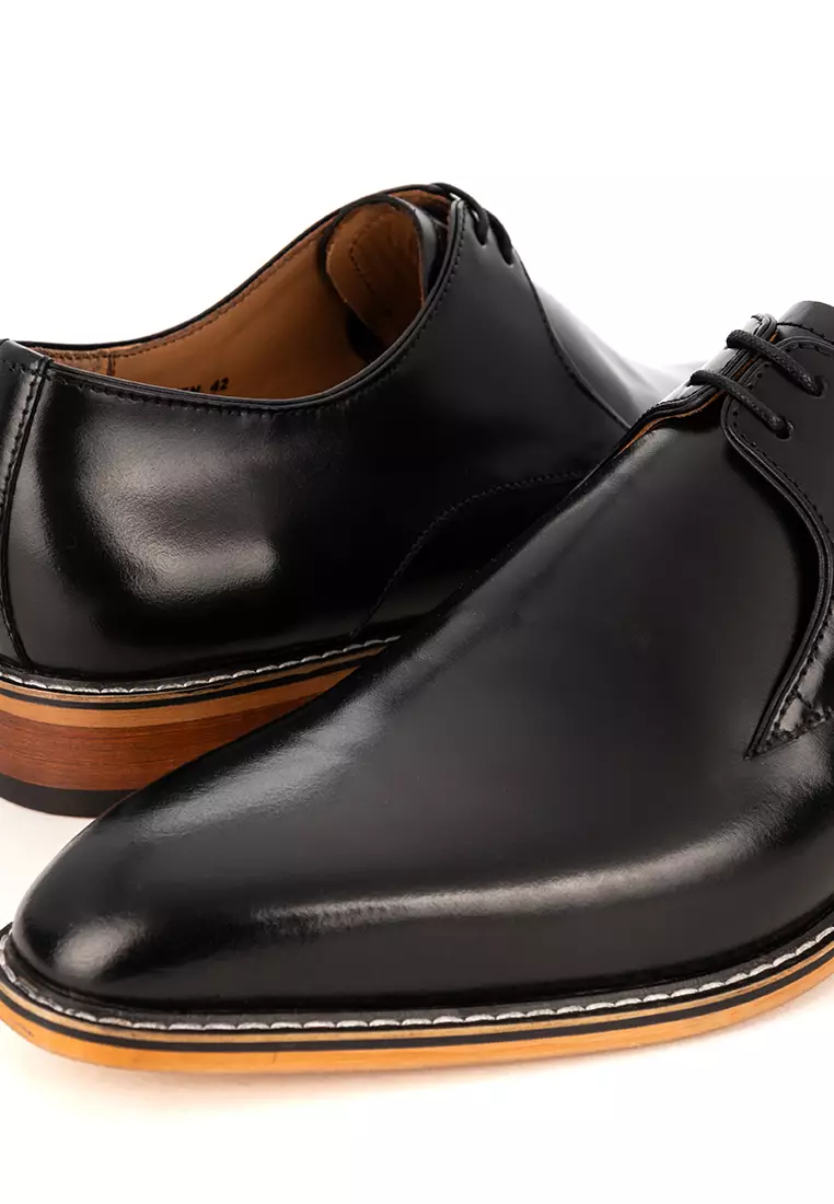 Bowen Black Derby Shoes