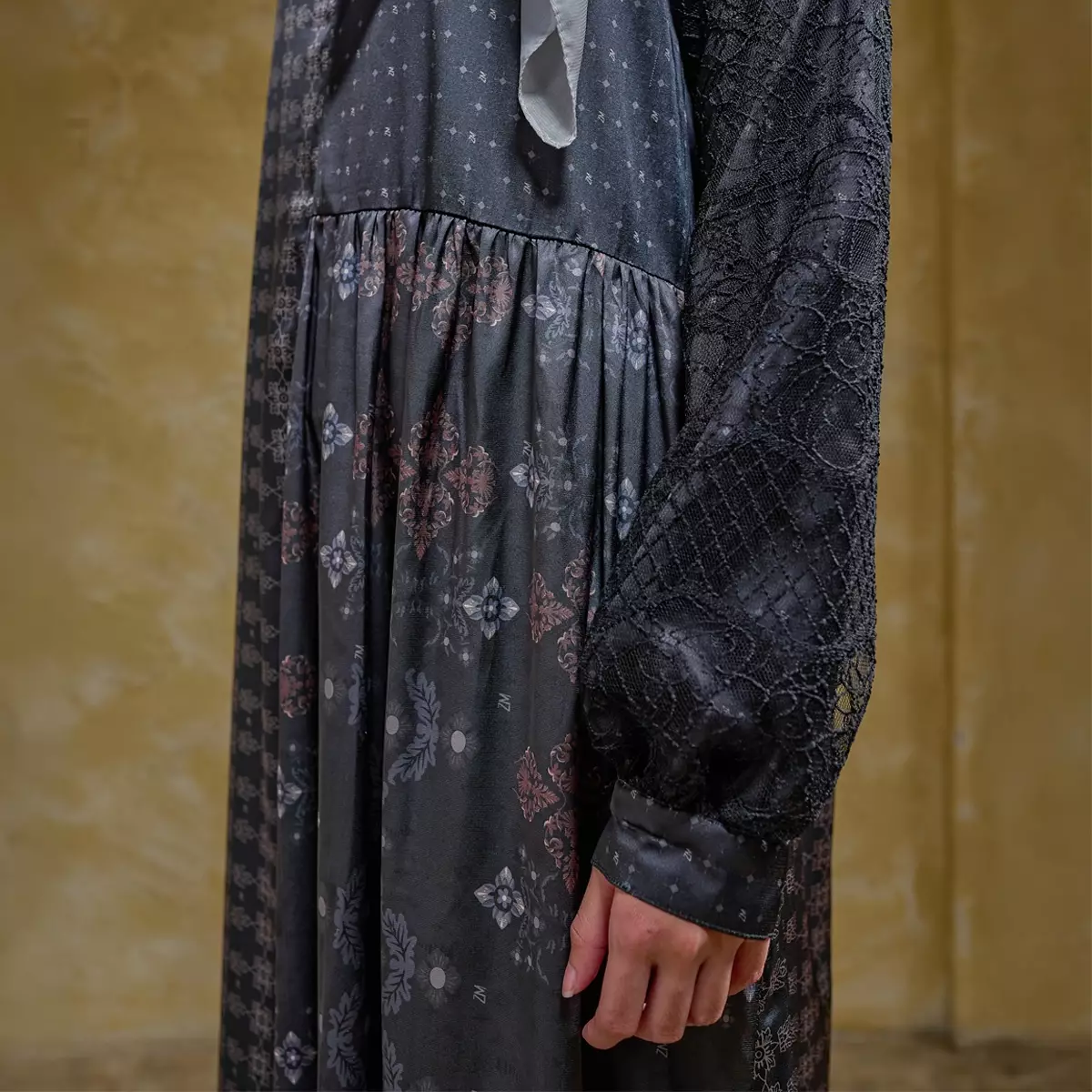 ZM Zaskia Mecca - Kanae Ink Gamis Wanita Premium - Teman Serumpun - Edisi Kamboja