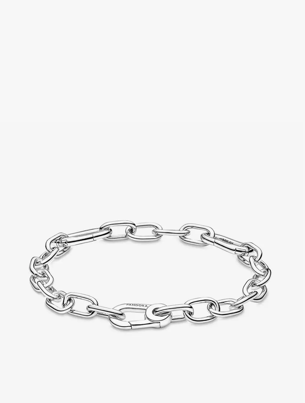 Sterling silver link bracelet