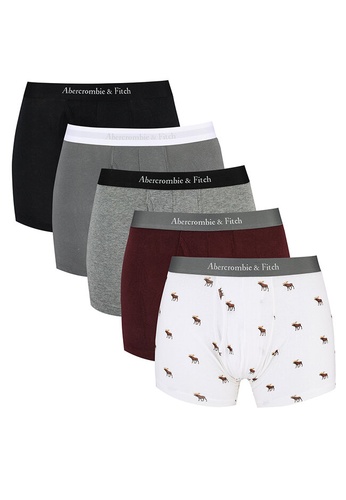 Abercrombie & Fitch grey and multi Multipack Boxers 301C2USF199140GS_1