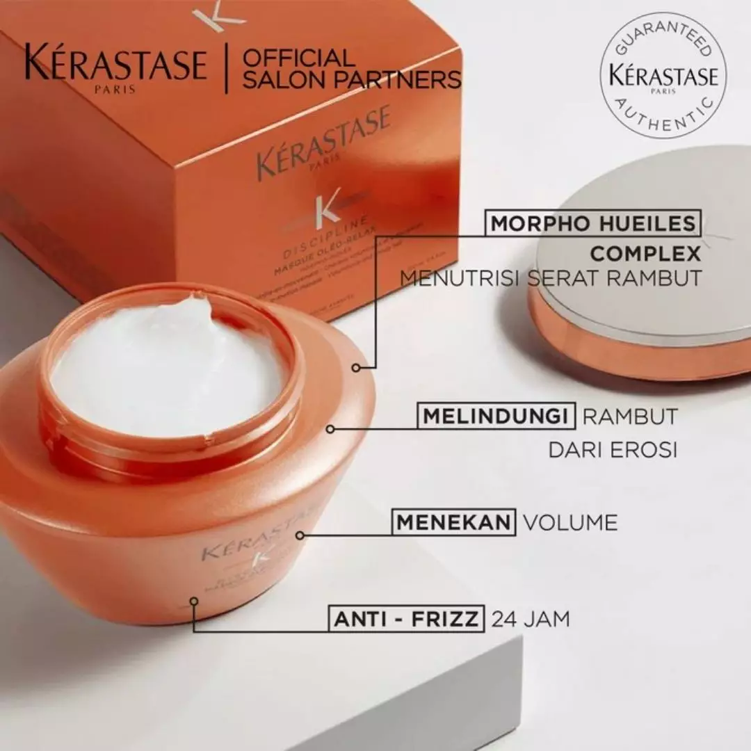 Kerastase Masque Oleo Relax 200ml Masker Rambut Sulit Diatur
