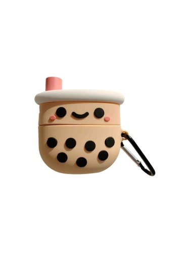 Kings Collection brown Bubble Tea AirPods Case (UPKCAC2160) CDDBEAC18F9981GS_1