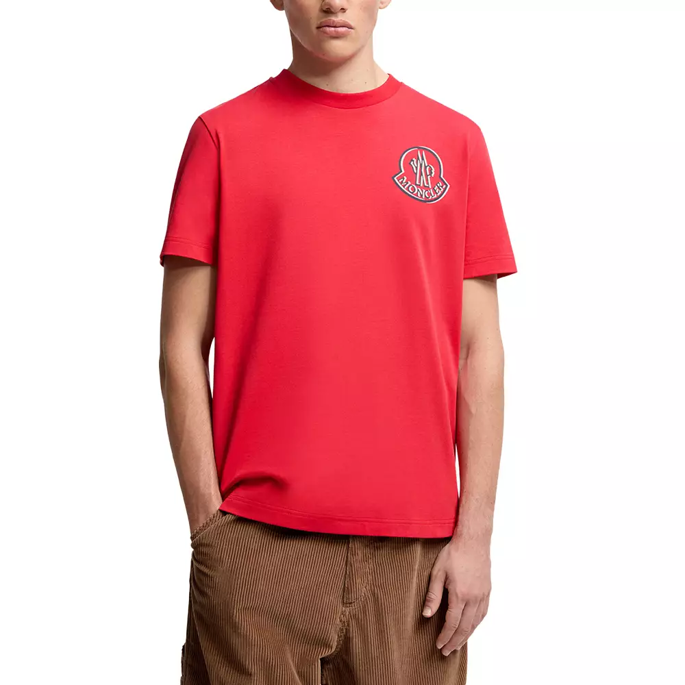 Classic Logo Cotton T-Shirt Red
