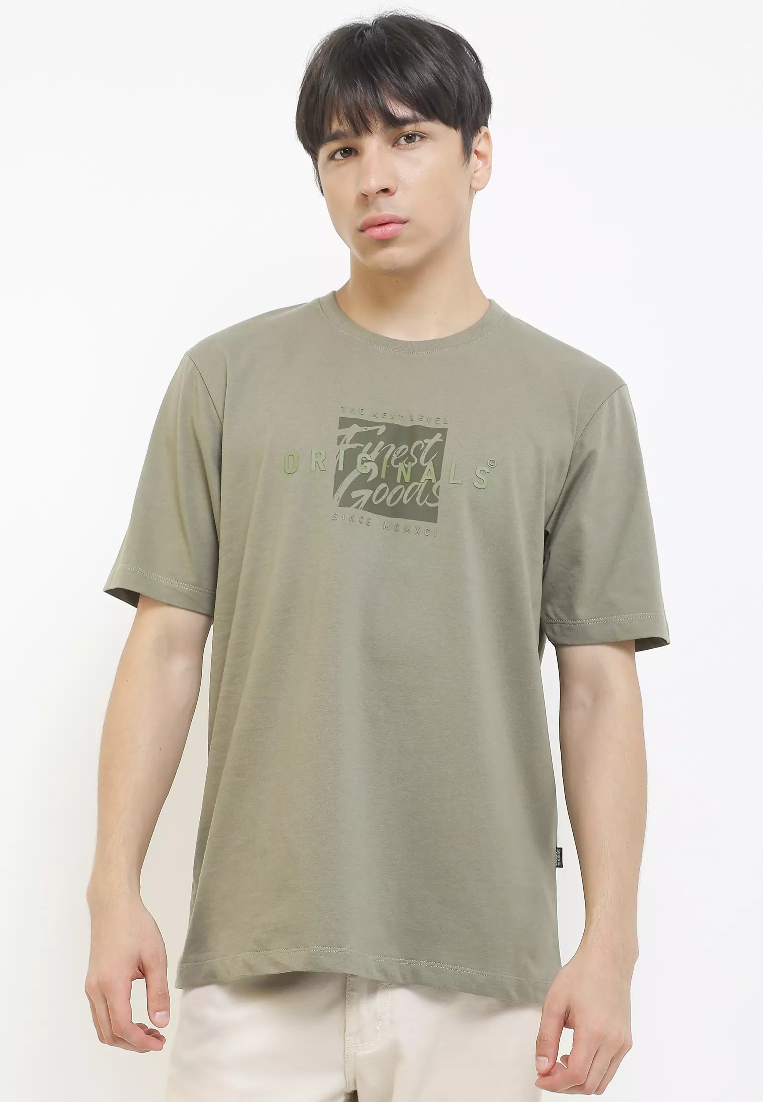 Cressida Graphic Green T-Shirt - C022G