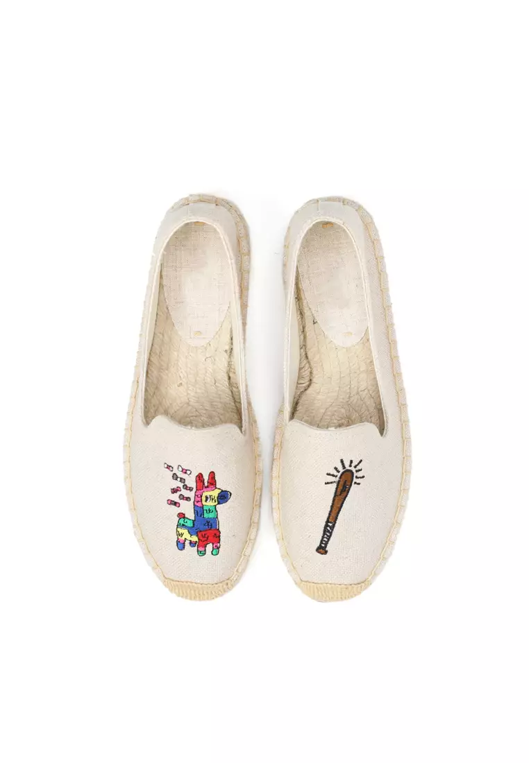 Buy Twenty Eight Shoes Embroidery Canvas Espadrilles HB45433 Online