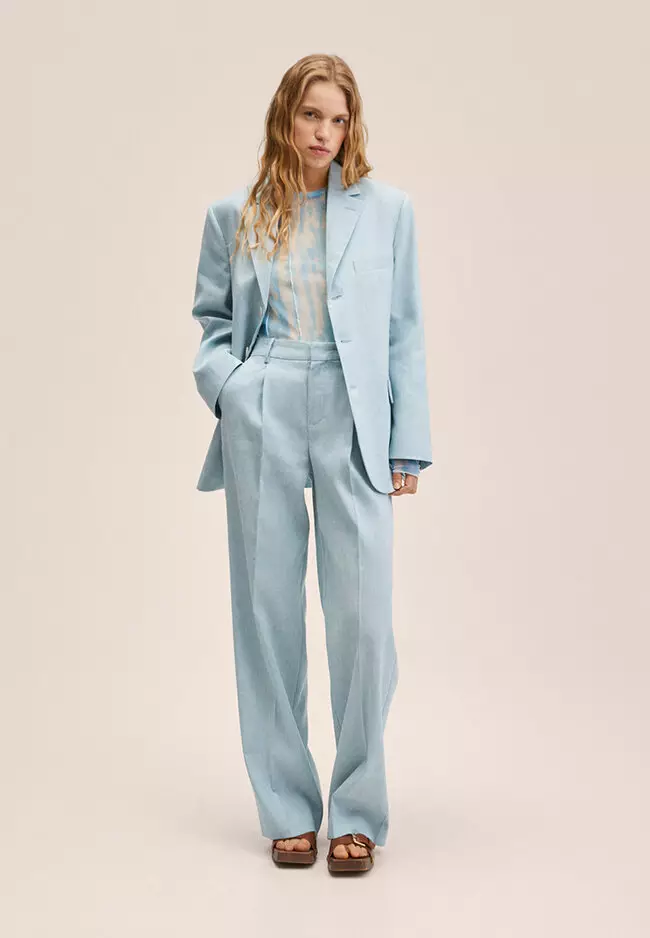 Linen Suit Trousers
