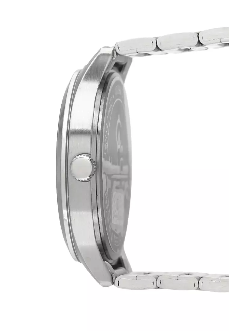 Alexandre Christie Jam Tangan Pria - Silver - Stainless Steel - 1012 MEBSSSLBA