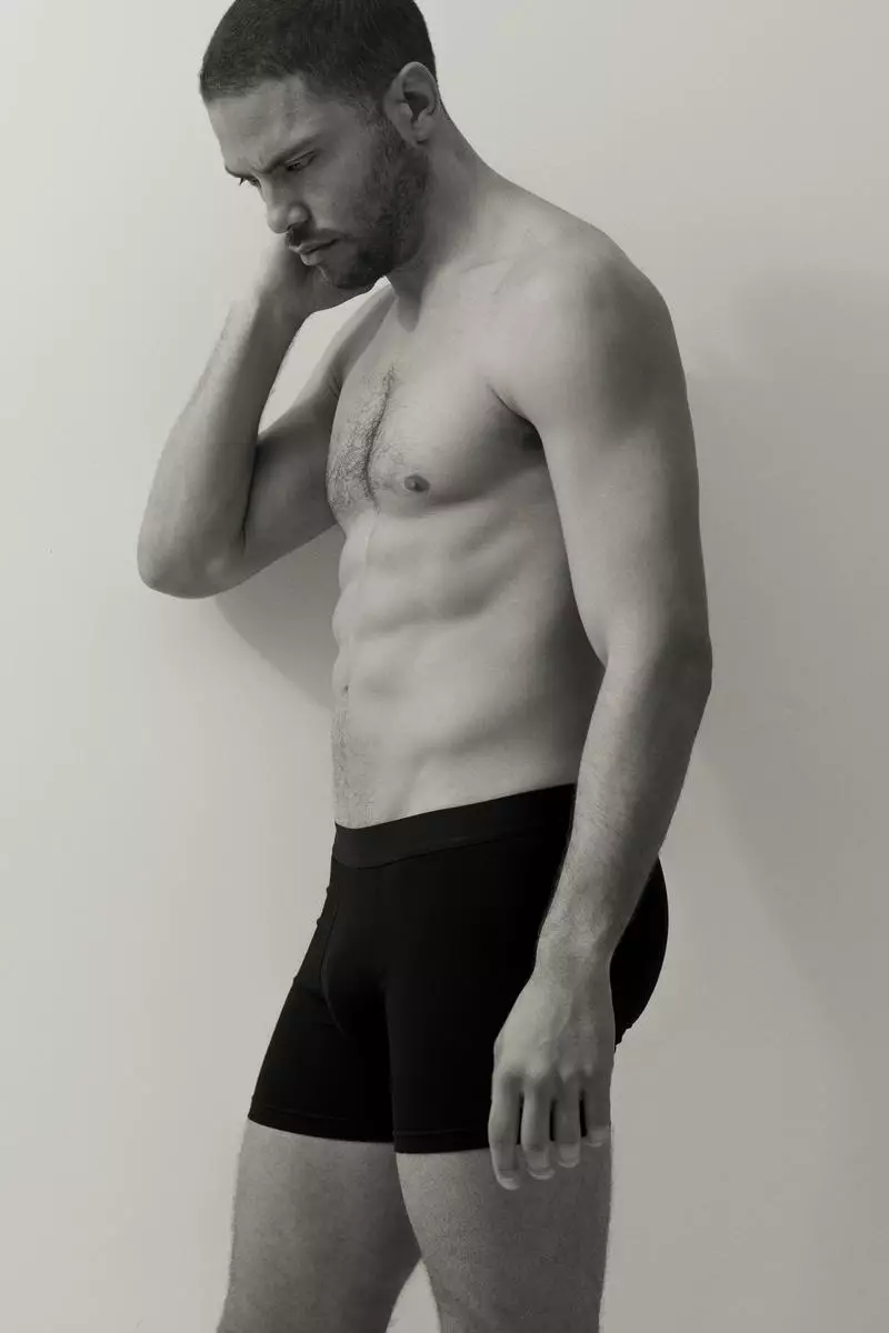 5-pack mid trunks with Lycra®