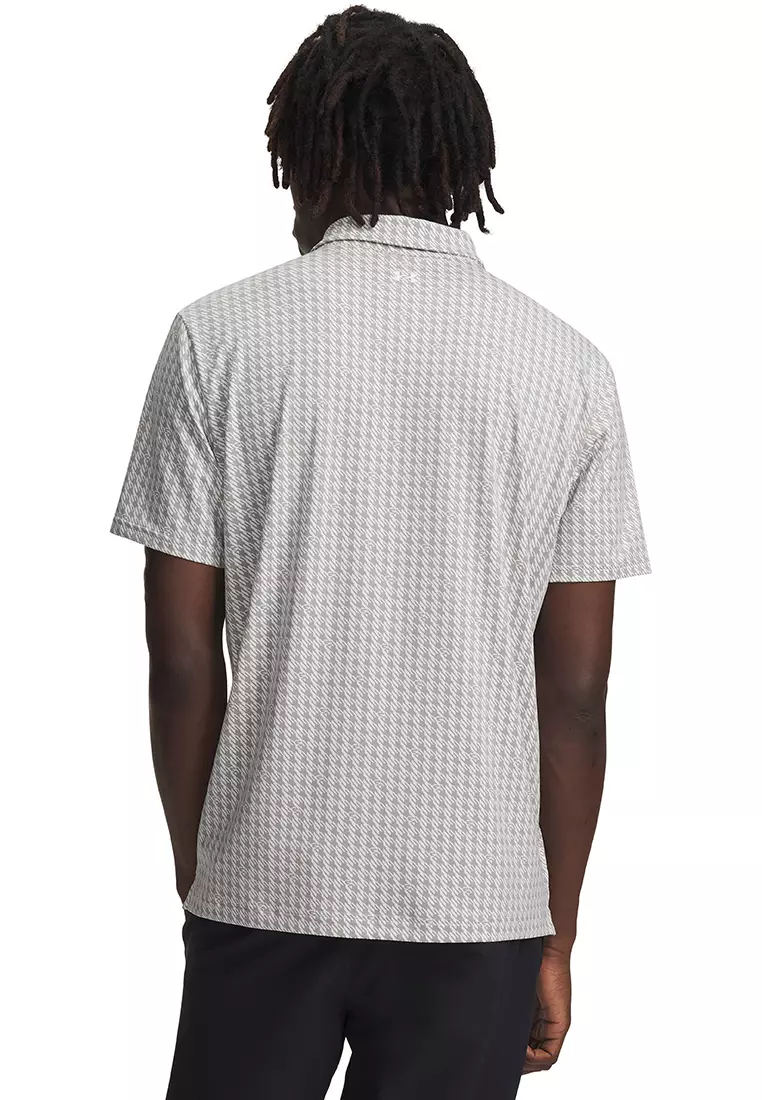 Tee To Green Printed Polo Shirt