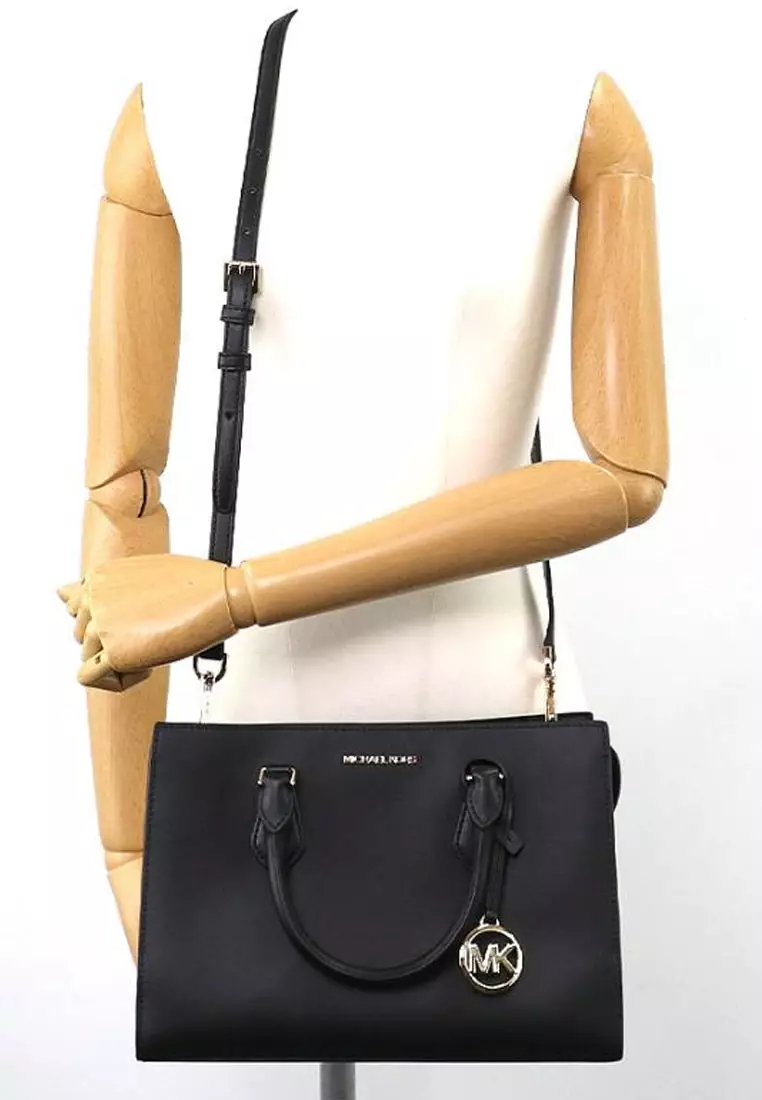 MICHAEL KORS Michael Kors MK SHEILA MD CNTR ZIP SATCHEL NONLEATER