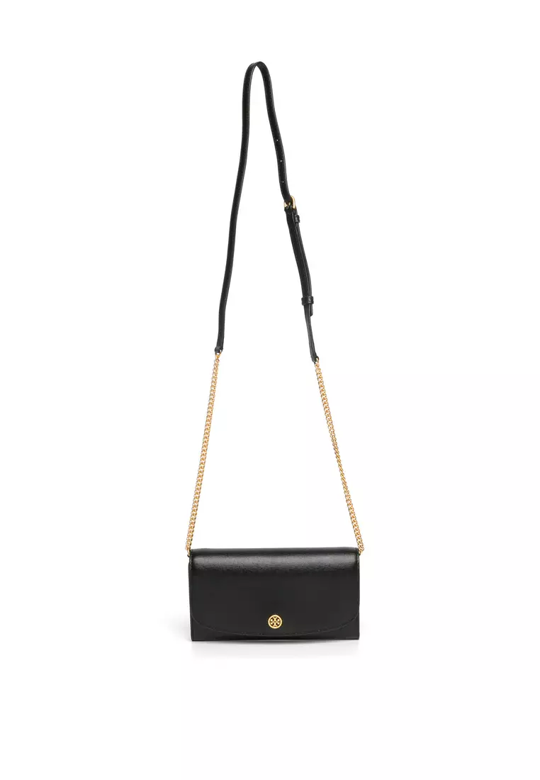 Tory burch robinson deals wallet crossbody