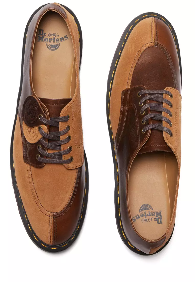 2046 Regency Calf Repello Suede Brown Shoes Men