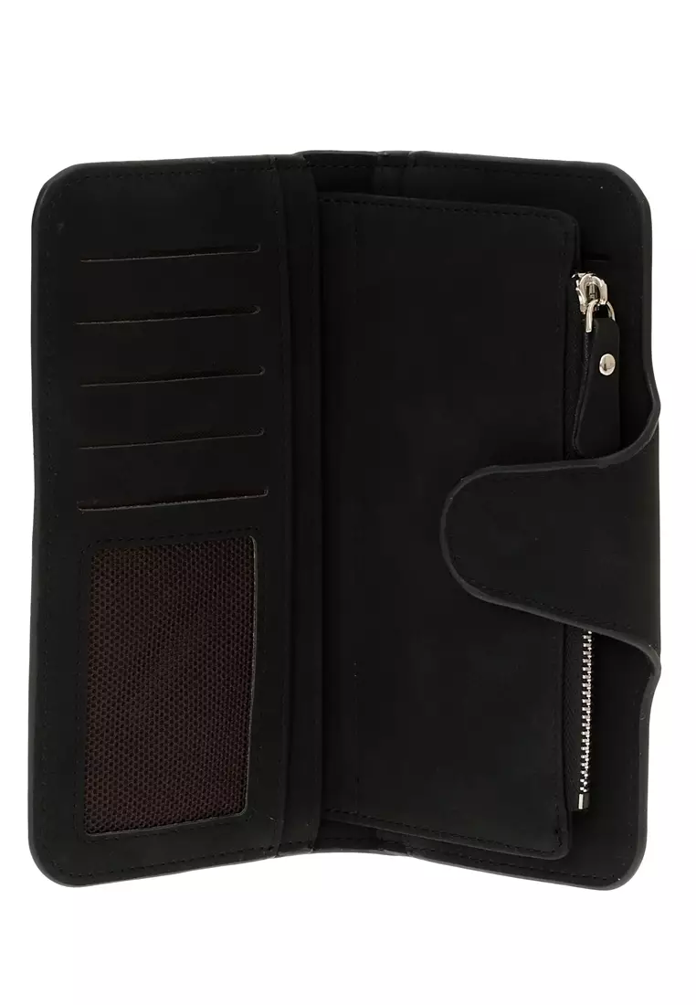 Dompet Wanita Model Panjang Casual Women Wallet Many Slot Material Kulit ORIGINAL