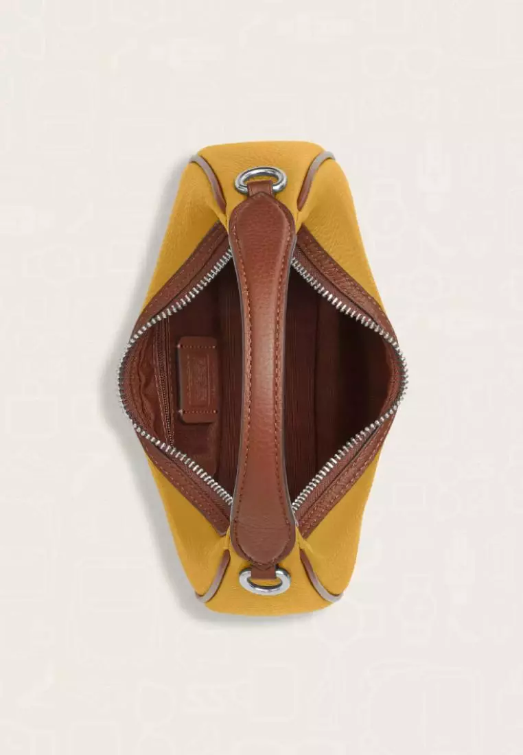 Coach Carmen Mini Crossbody In Colorblock Yellow Gold Multi