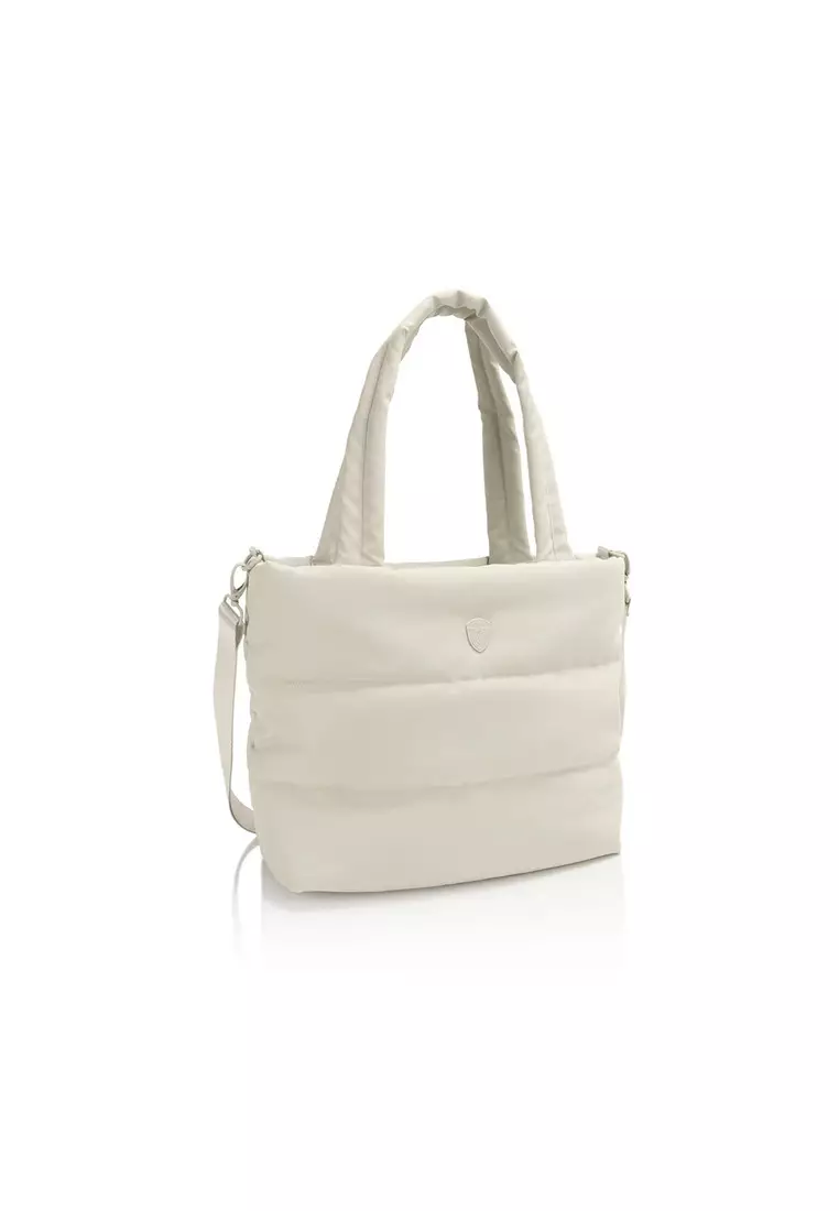 The Puffer Tote Bag - Off White