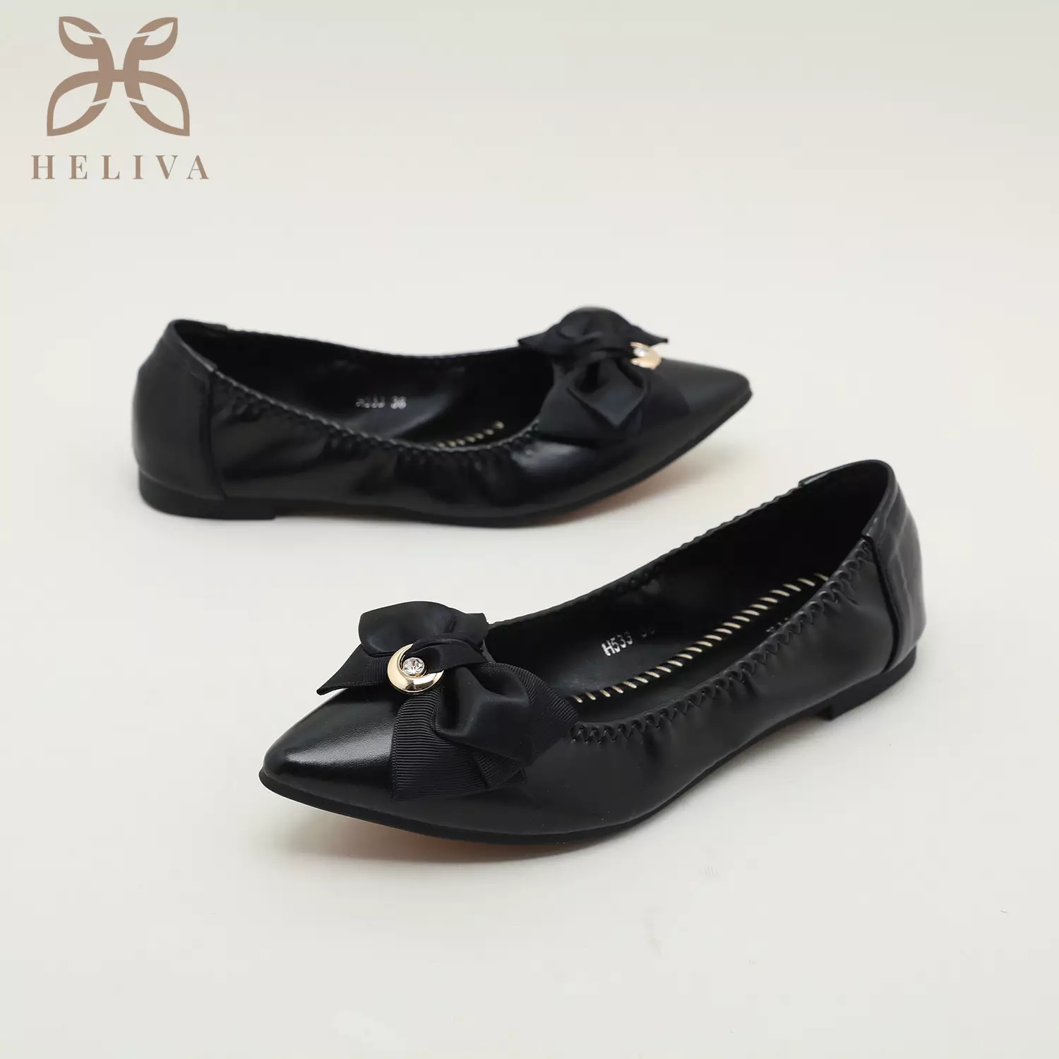 Heliva Natalie Flat Shoes Bow Foldable