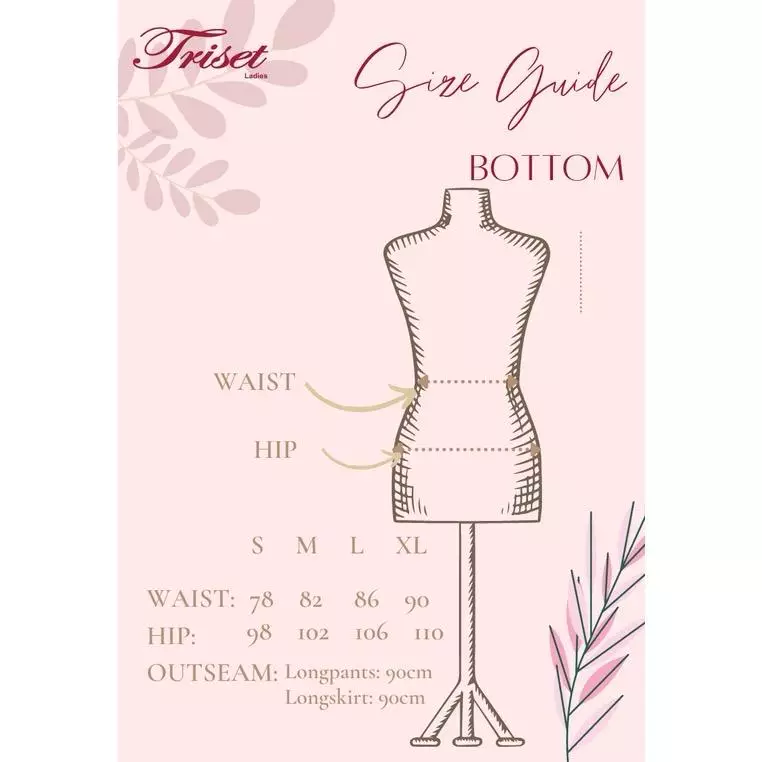 Triset Ladies Pants Wanita - LP800310001