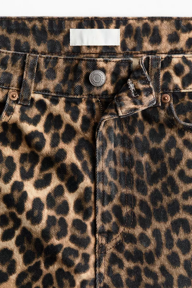 Denim Bermuda shorts