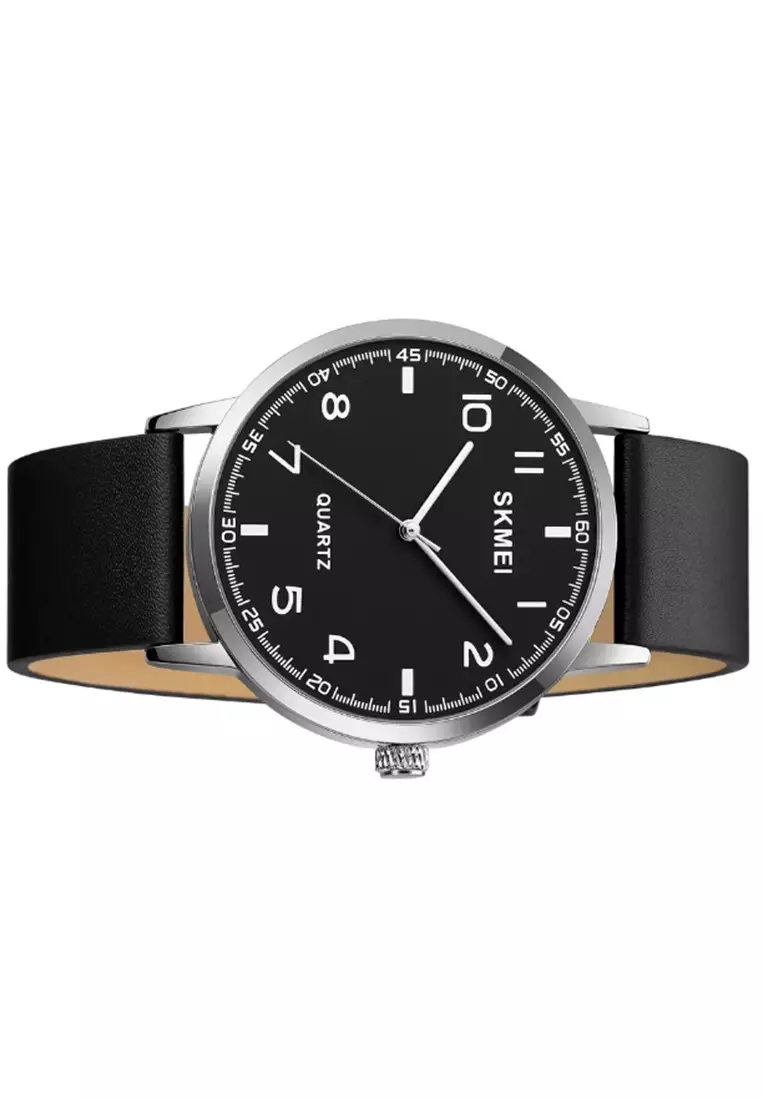 Jam Tangan Pria Analog Waterproof Strap Tali Material PU Leather IR30 ORIGINAL