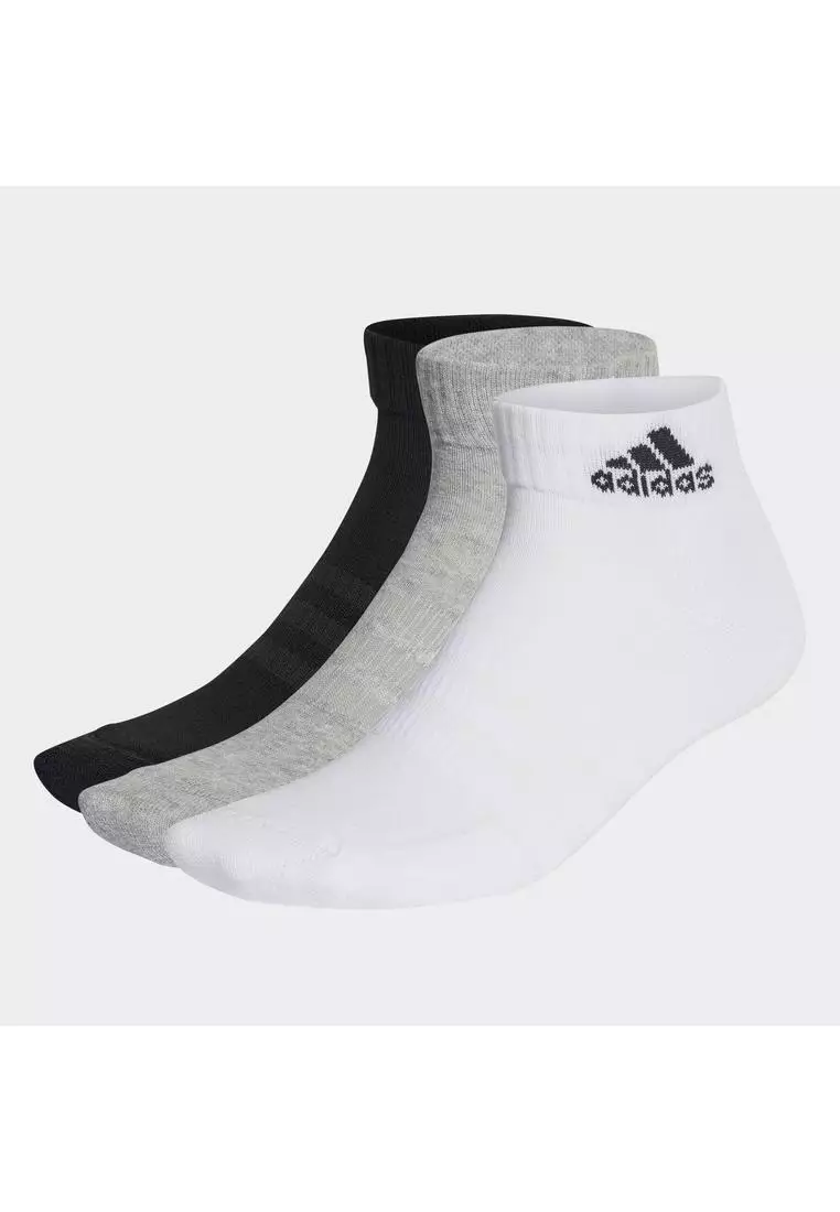 Cushioned Sportswear Ankle Socks 3 Pairs