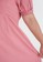Sorabel pink Alina V Neck Mini Dress Big Size Pink 03D35AABE2ADEAGS_2