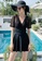 A-IN GIRLS black Sexy Lace Backless One Piece Swimsuit 92866USB4B33D4GS_5