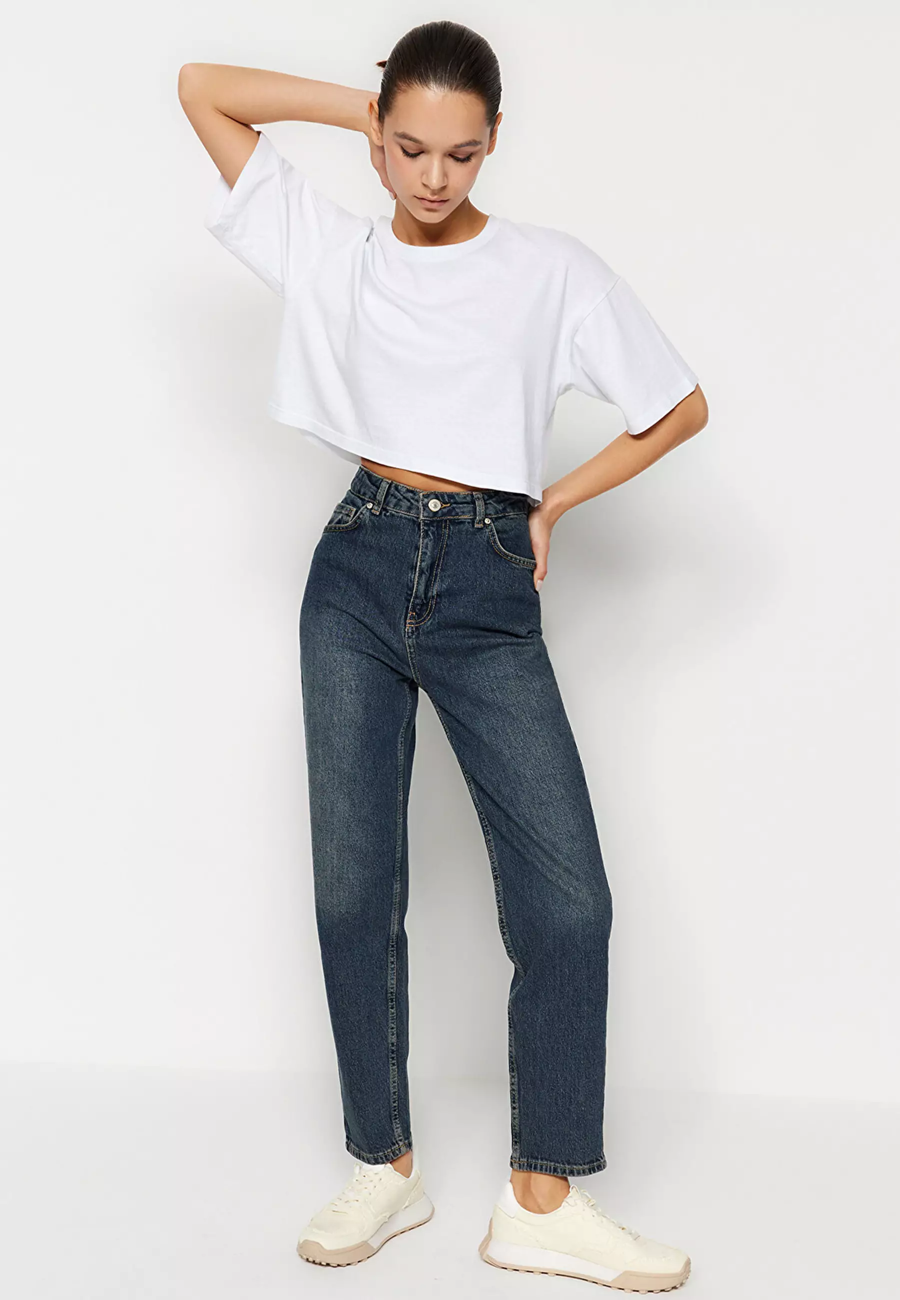 High Waist Mom Jeans