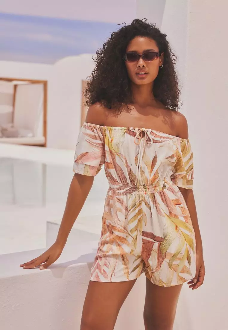 NEXT Off Shoulder Playsuit 2025 Buy NEXT Online ZALORA Hong Kong