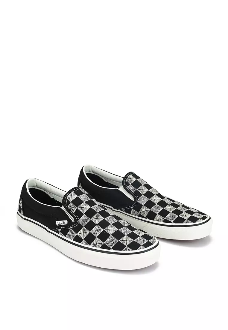 Blush shop checkerboard vans