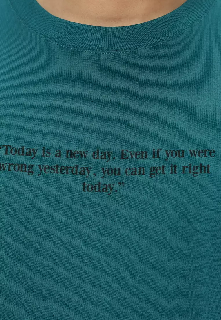 NX T-Shirt Cotton Combed Tebal Pria 207470121