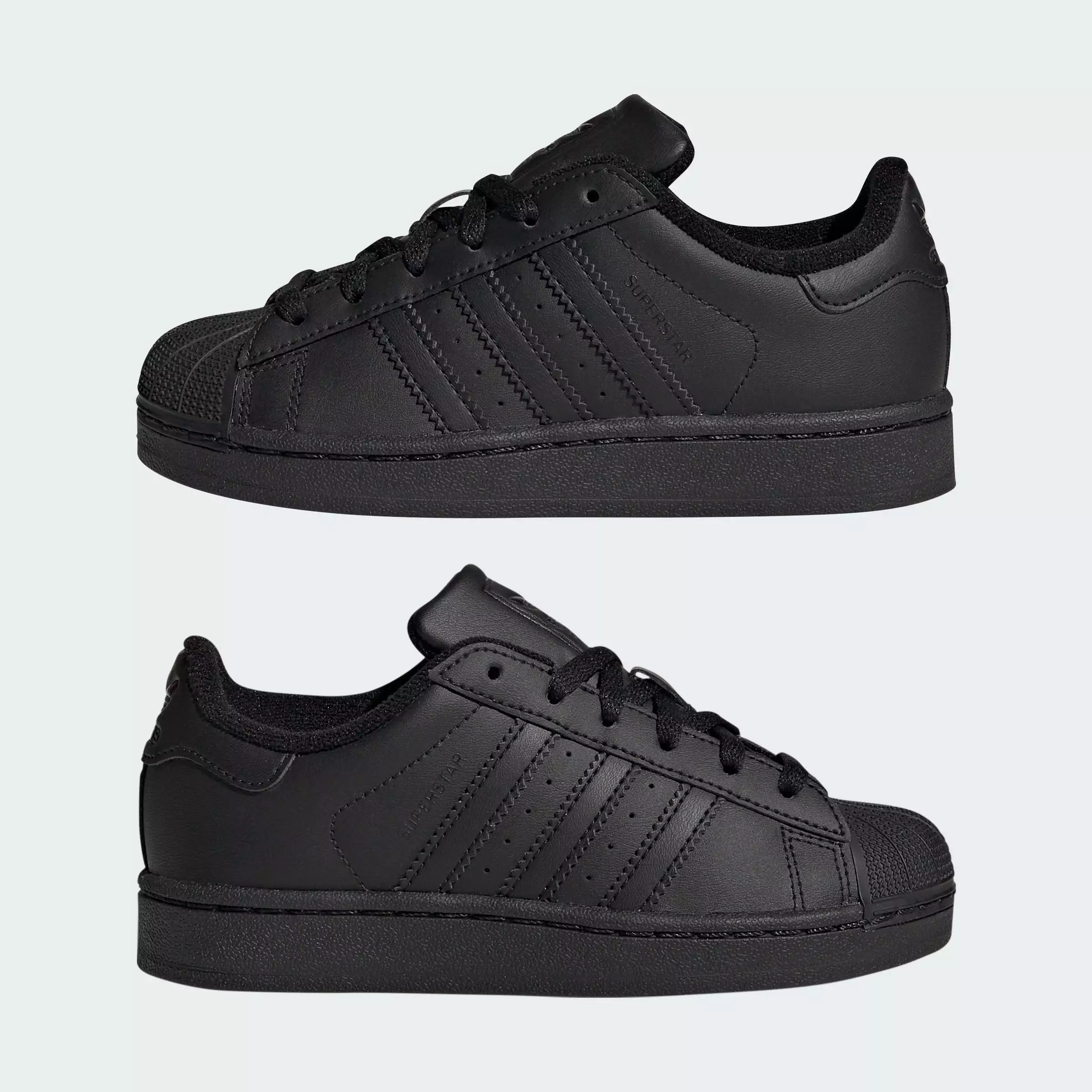 Lifestyle Superstar II Shoes Kids Unisex Black JH9983