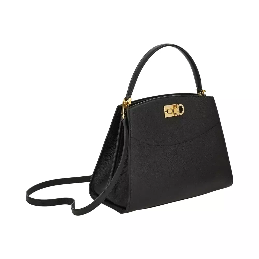 New Studio Box Hammered Calfskin Black