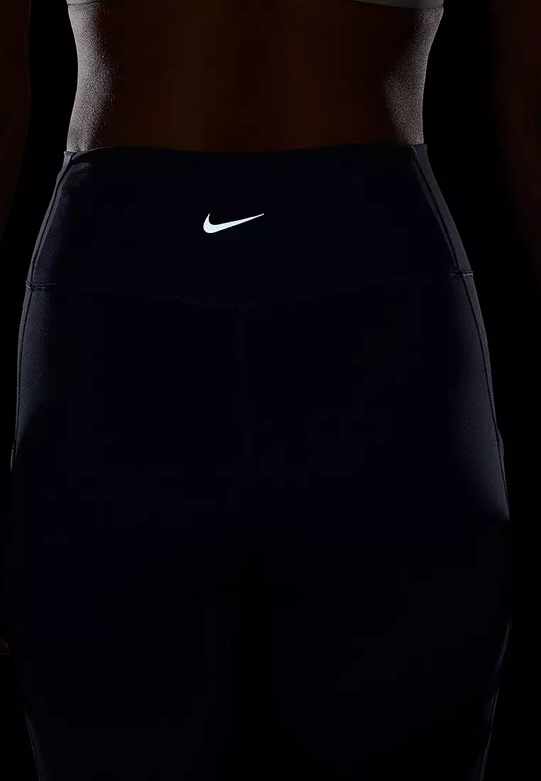 One Women's High-Waisted 7/8 Leggings With Pockets