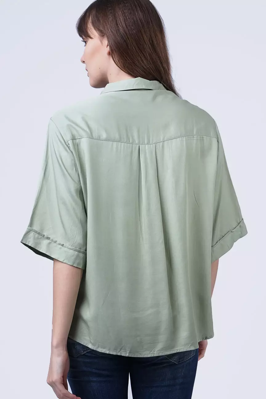 Kemeja Wanita Acadia Sage