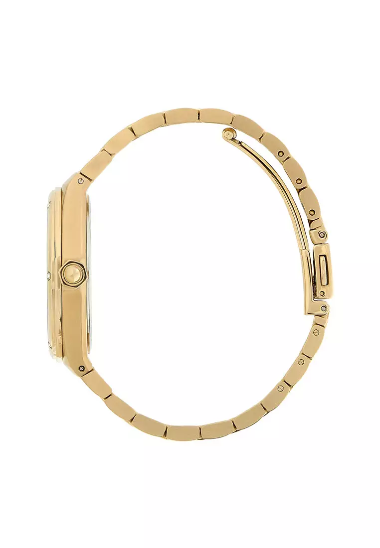 Buy Bering Olivia Burton Hexa Green Gold Bracelet Womens Watch