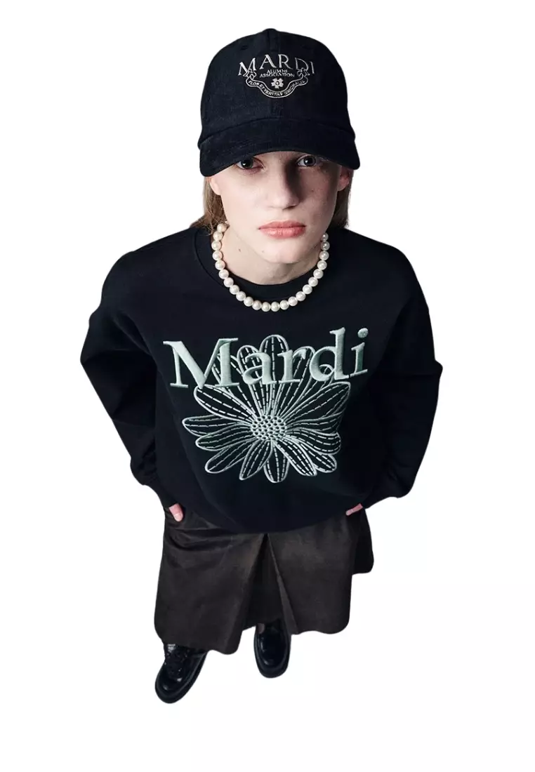 Jual MARDI MERCREDI Sweatshirt Flowermardi Needlework